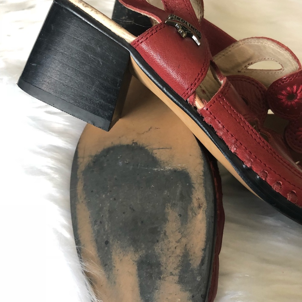 Pikolinos Peeptoe Slingback Sandals - Picture 7 of 9